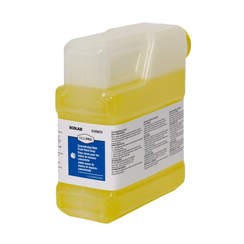 Jabón Concentrado para Manos en Espuma Ecolab FaciliPro, 1.3 Litros